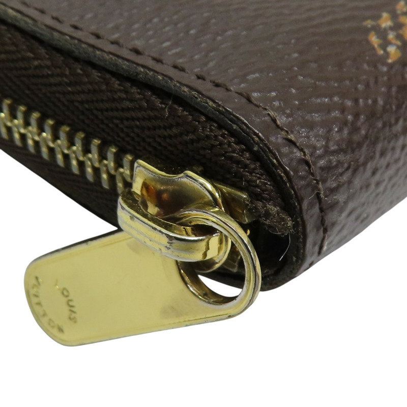 棕色 帆布 Zip Coin Purse 零錢包 M69354【LOUIS VUITTON LV 路易威登】 M69354-9