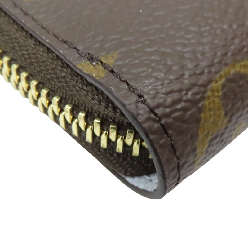 棕/藍色 原花帆布 Noa 拉鍊短夾 日本限定 M14530【LOUIS VUITTON LV 路易威登】 M14530-10