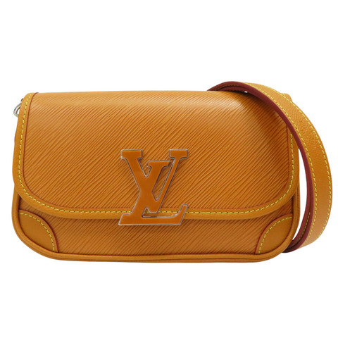 焦糖色 EPI水波紋 牛皮 Busi NM 肩背包【LOUIS VUITTON LV 路易威登】M M59459