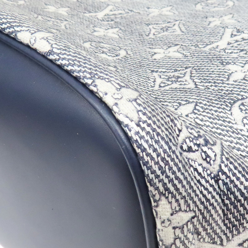 藍銀色 原花 PVC帆布 Neverfull MM 托特包【LOUIS VUITTON LV 路易威登】 M22921-9