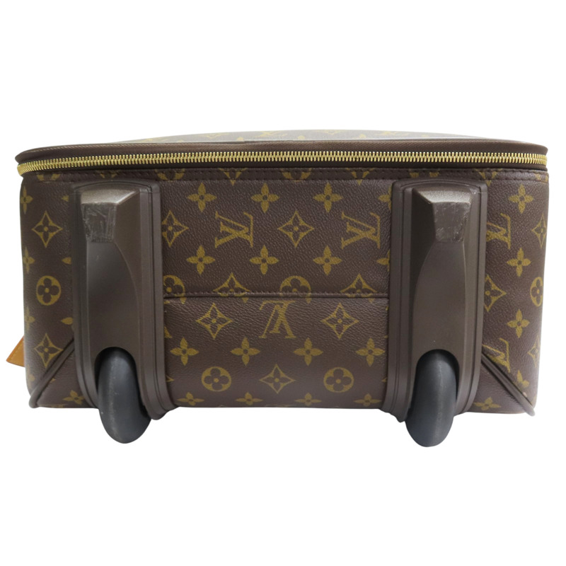 棕色 原花 PVC帆布 Pegase 55 行李箱 (掛牌有印字)【LOUIS VUITTON LV 路易威登】 M23294-3