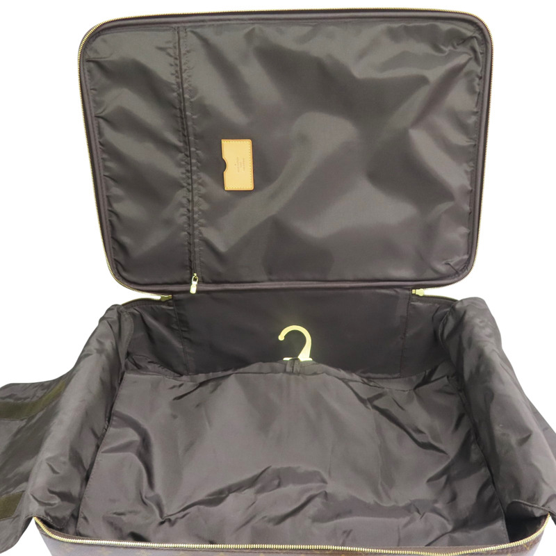 棕色 原花 PVC帆布 Pegase 55 行李箱 (掛牌有印字)【LOUIS VUITTON LV 路易威登】 M23294-4