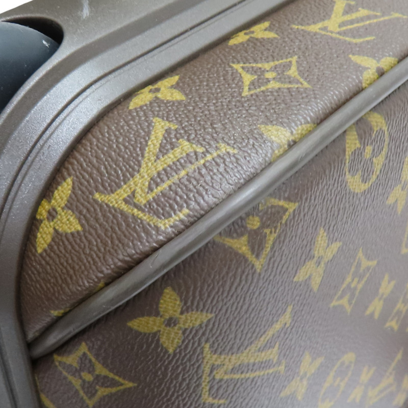 棕色 原花 PVC帆布 Pegase 55 行李箱 (掛牌有印字)【LOUIS VUITTON LV 路易威登】 M23294-8