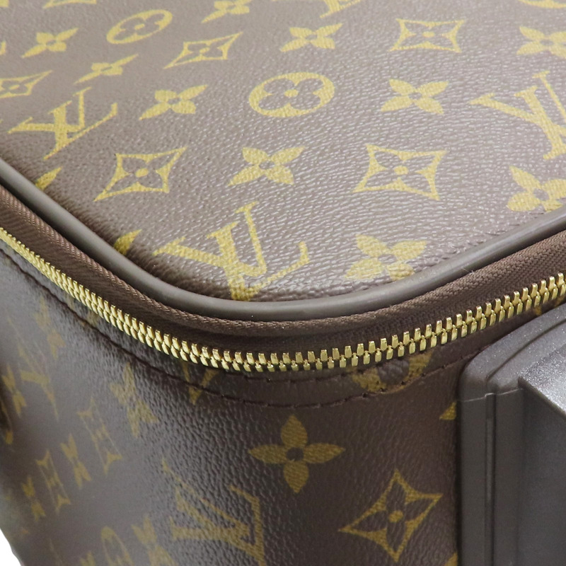 棕色 原花 PVC帆布 Pegase 55 行李箱 (掛牌有印字)【LOUIS VUITTON LV 路易威登】 M23294-9