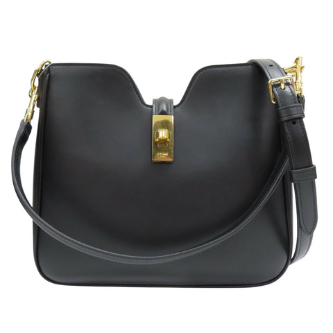 黑色 牛皮 CAMILLE 16 SOFT 兩用包【CELINE 賽琳】 120693FX9