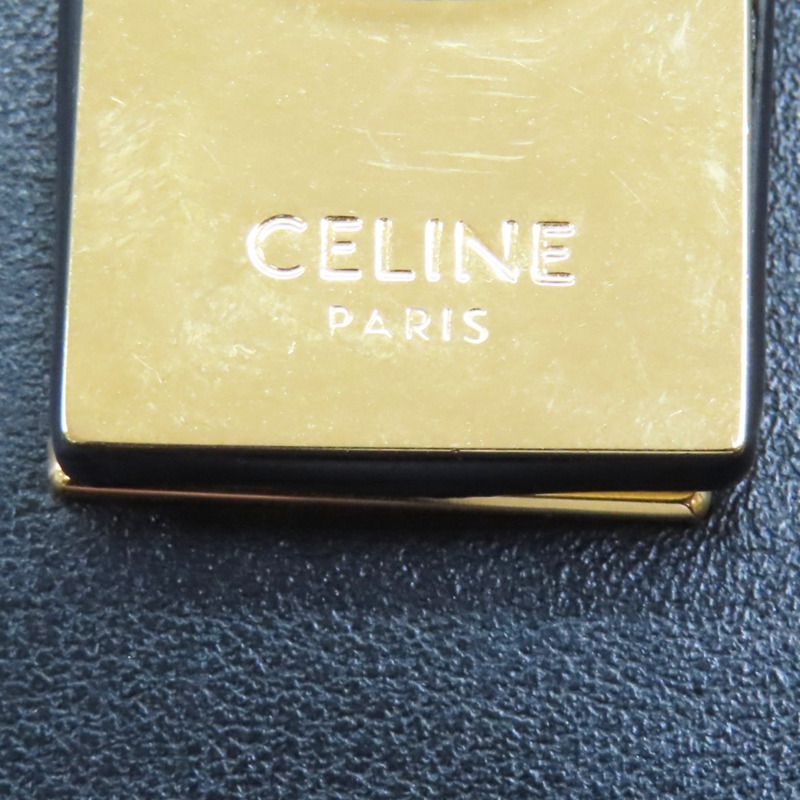 黑色 牛皮 CAMILLE 16 SOFT 兩用包【CELINE 賽琳】 120693FX9-6