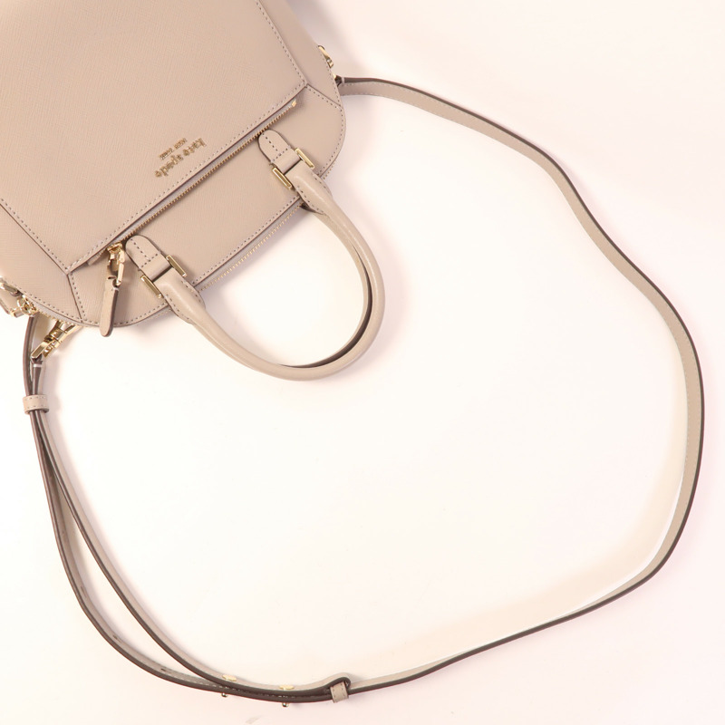 Kate Spade 牛皮皮革2 way Shoulder Bag金扣肩背袋-7