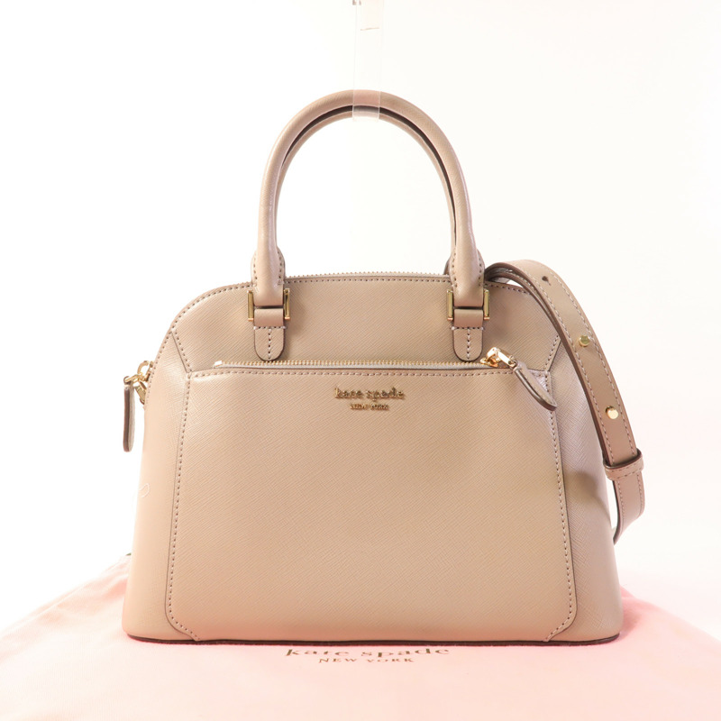 Kate Spade 牛皮皮革2 way Shoulder Bag金扣肩背袋-12