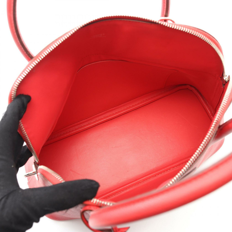 愛馬仕 Bolide31 肩背包，Epsom 皮革，Bougainvillier 款，二手，女士，N SHW-2