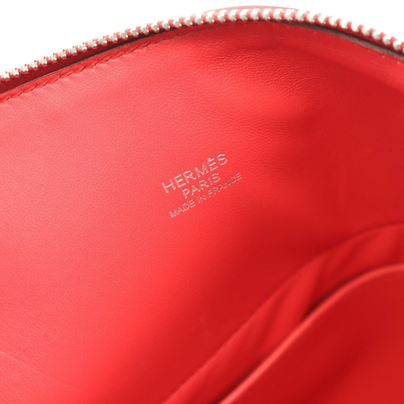 愛馬仕 Bolide31 肩背包，Epsom 皮革，Bougainvillier 款，二手，女士，N SHW-3