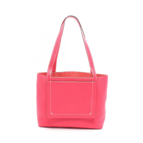 愛馬仕 Cabas selier 31 手提單肩包 U Taurillon Clemence Rose extreme 二手