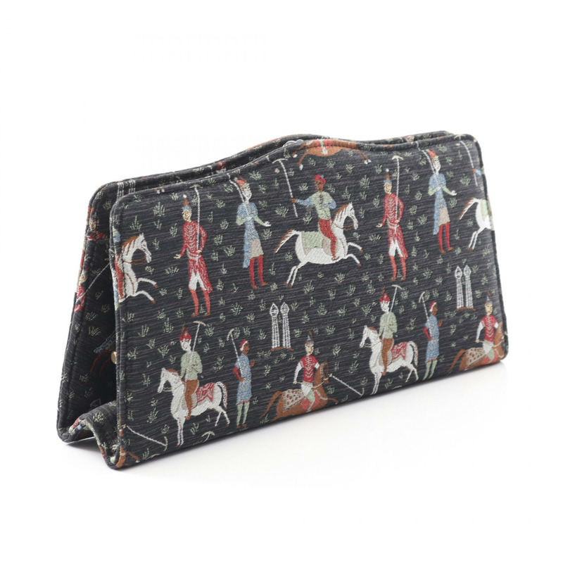 GUCCI 手拿包/收納包/帆布包/黑色二手女款-1