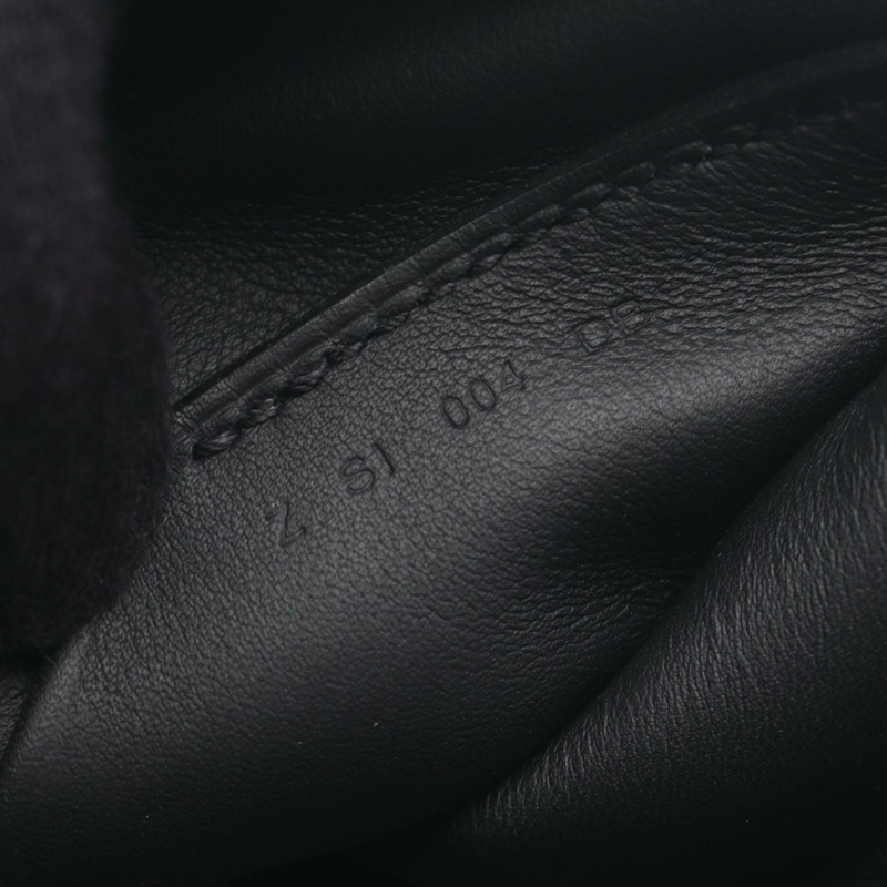 愛馬仕 Ultrapla 24 單肩斜背包 082847CK Togo 皮革 黑色 SHW 二手 Z-4