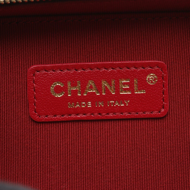 香奈兒 (CHANEL) Matelasse 2Way 斜背鏈條包 AS2178 黑色皮革金色五金二手-3