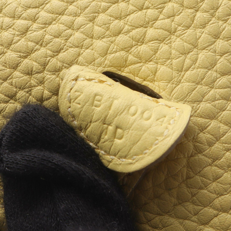 愛馬仕 Evelyne TPM Amazon 單肩斜背包，Clemence 皮革，黃色 SHW Z-4