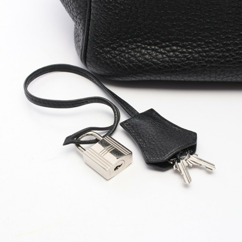 愛馬仕 Birkin 35 手提包，Togo 皮革，黑色，二手，女士，SHW P-5