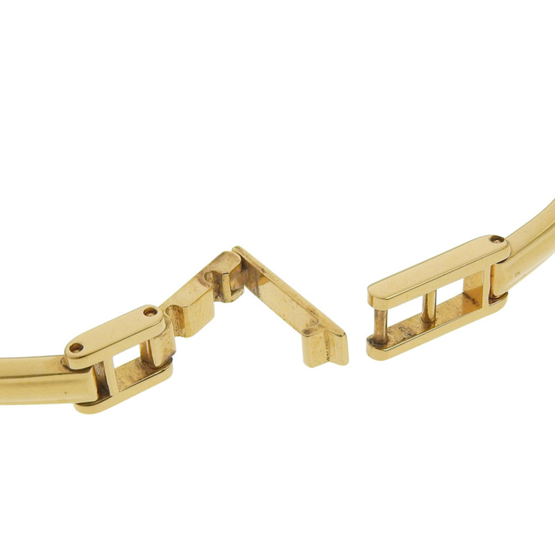 Gucci 女士鍍金石英腕錶，可更換錶圈，模擬顯示，白色錶盤-7