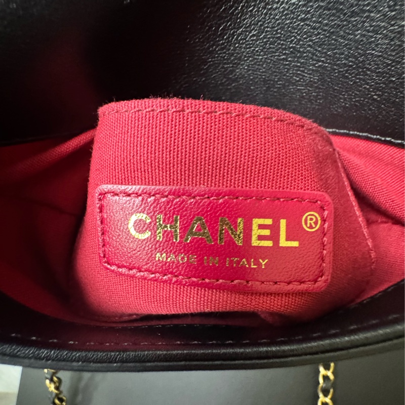 CHANEL 牛黑金 HOBO-19