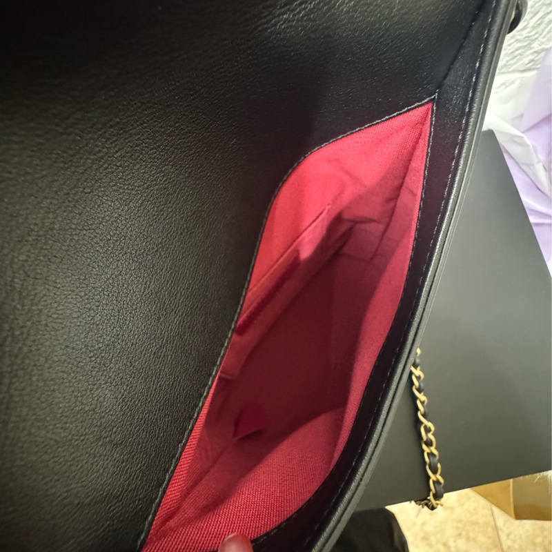 CHANEL 牛黑金 HOBO-22