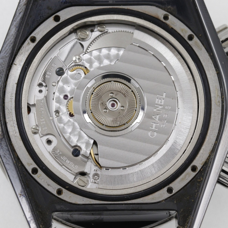 香奈兒 J12 腕錶 H0940 陶瓷自動計時碼錶 黑色錶盤 男士-8