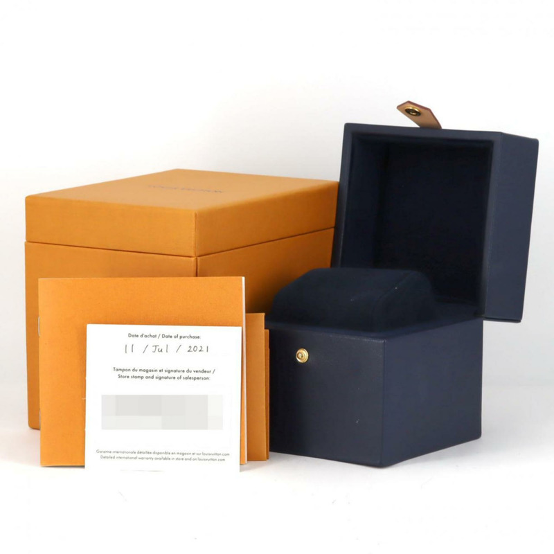 路易威登 Tambour QA116Z 不鏽鋼石英錶-7