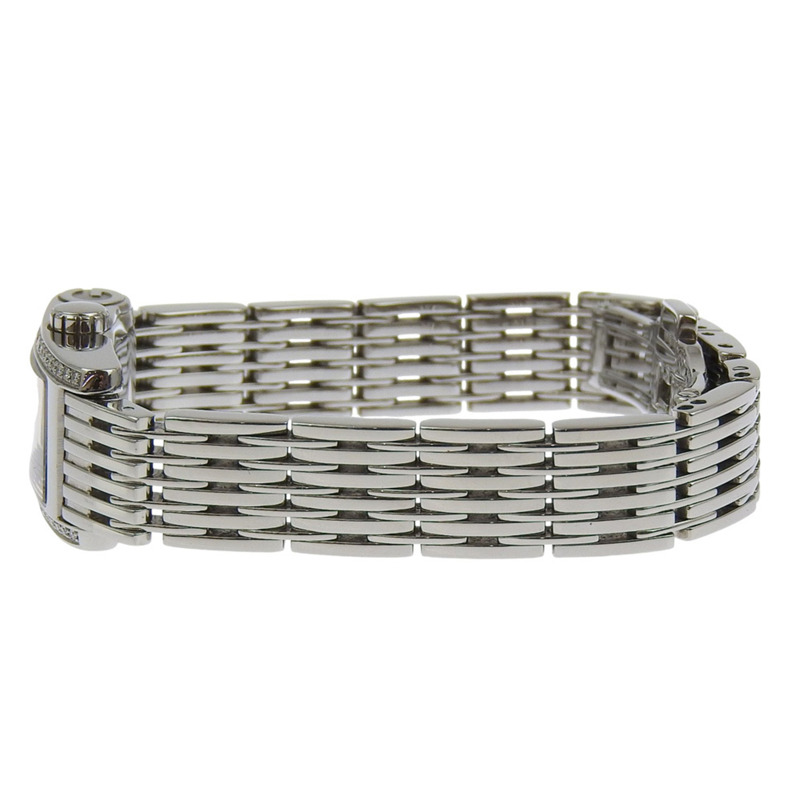 Gucci 8600L 鑽石腕錶，不鏽鋼錶殼，石英機芯，指針式顯示，白色錶盤，女士款-3