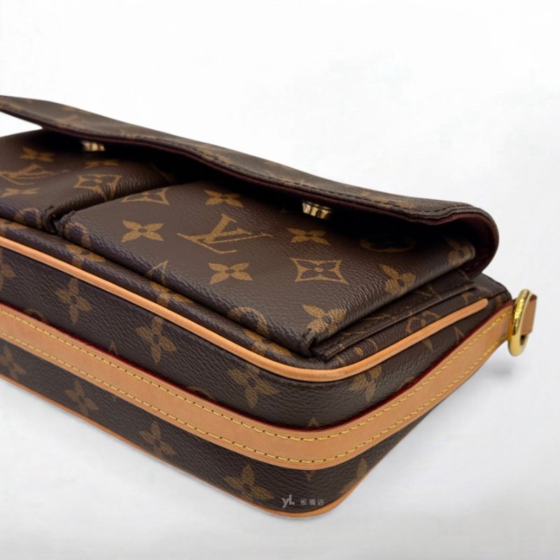 LV Vivacite 原花雙口袋兩用肩背包M46999-7