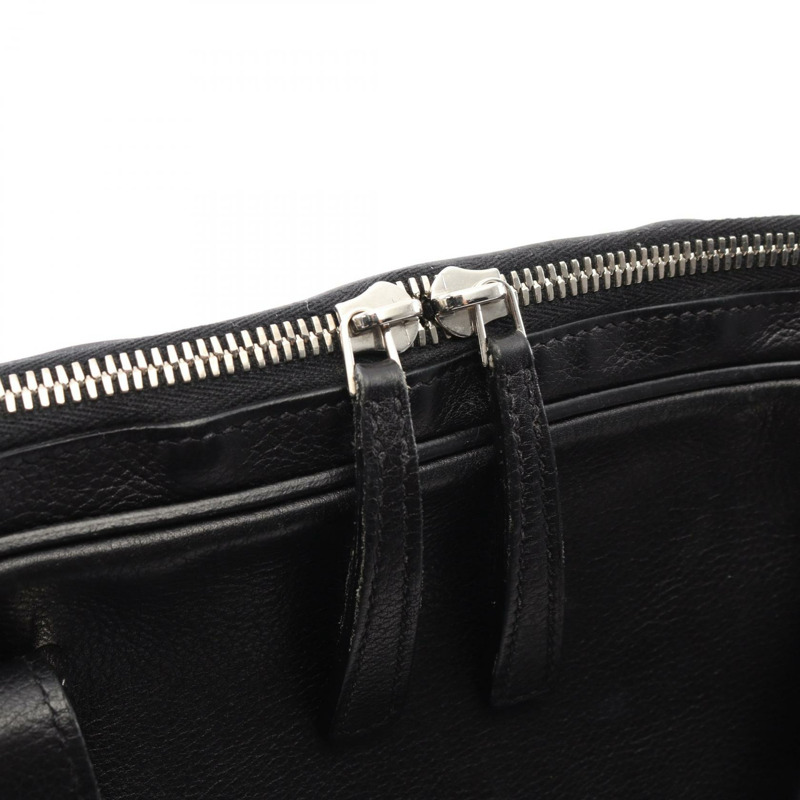 愛馬仕 (HERMES) 兩用肩包/手提包/斜背包，黑色 Evergrain 皮革，二手男士 P SHW-5