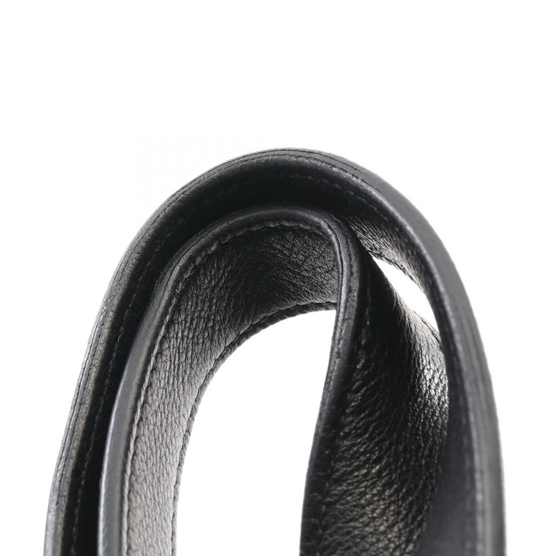 愛馬仕 (HERMES) 兩用肩包/手提包/斜背包，黑色 Evergrain 皮革，二手男士 P SHW-10