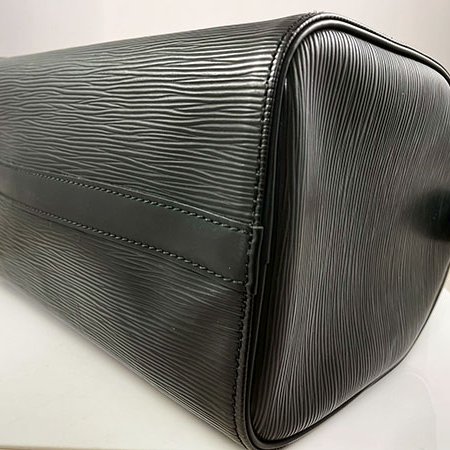 *奢華大道國際精品*【L3281】LV黑色EPI牛皮 SPEEDY 25CM 手提包 M59232-6