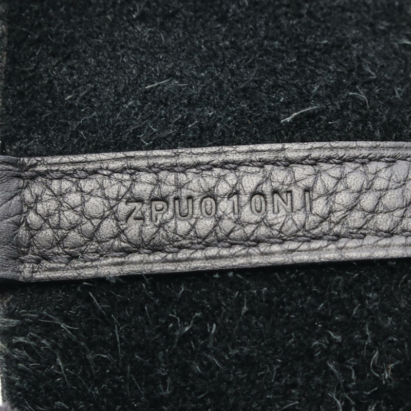 愛馬仕 Picotin Lock MM 手提包，Clemence 皮革，So Black 二手女款 Z-4