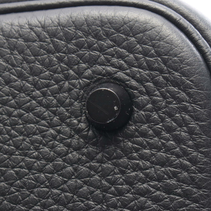 愛馬仕 Picotin Lock MM 手提包，Clemence 皮革，So Black 二手女款 Z-6