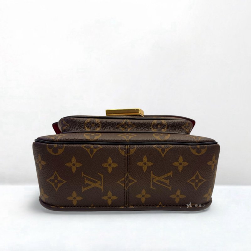 LV Passy MM原花LOGO翻蓋鍊包 M45592-5