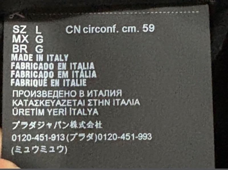 Prada 漁夫帽 帽子 cap hat-8