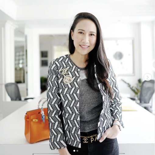 Chanel 16S 黑白幾何圖騰兩口袋軟泥外套-5