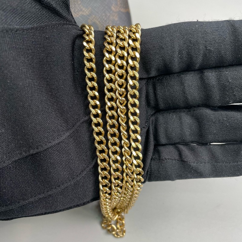 Celine 凱旋門老花貝殼鏈條包-8