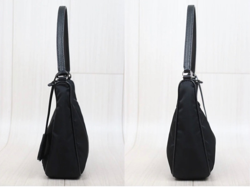 「JL精品代購」97新 Prada 尼龍 2005 hobo-3