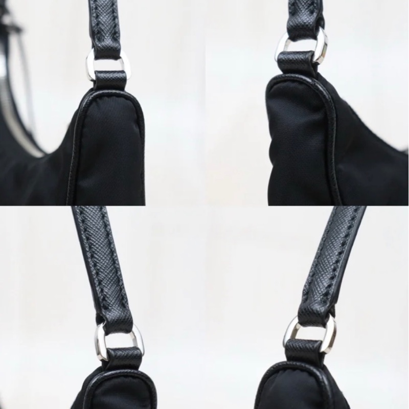 「JL精品代購」97新 Prada 尼龍 2005 hobo-4