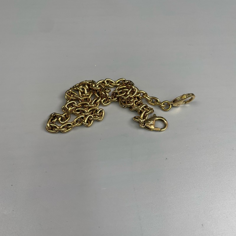 LV路易威登 奶白色全皮壓花Easy Pouch On Strap 肩背包-22