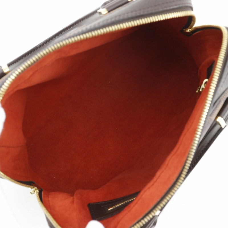 路易威登 Brera 手提包 N51150 Damier 帆布 1998 棕色 VI0998 雙拉鍊 女士-8