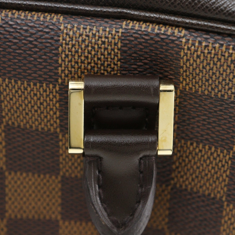 路易威登 Brera 手提包 N51150 Damier 帆布 1998 棕色 VI0998 雙拉鍊 女士-12