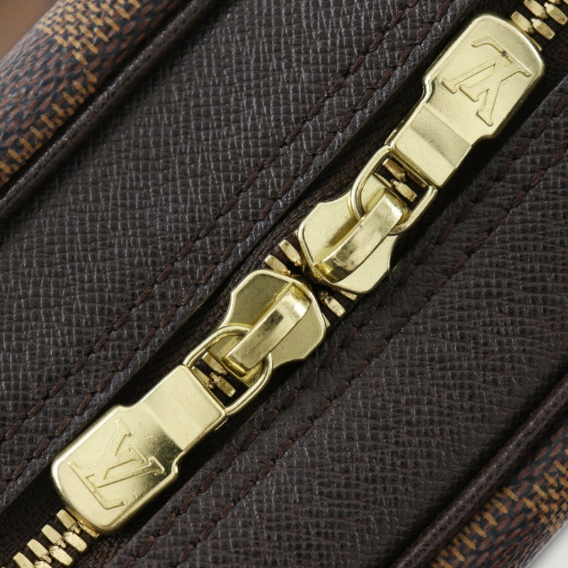 路易威登 Brera 手提包 N51150 Damier 帆布 1998 棕色 VI0998 雙拉鍊 女士-15