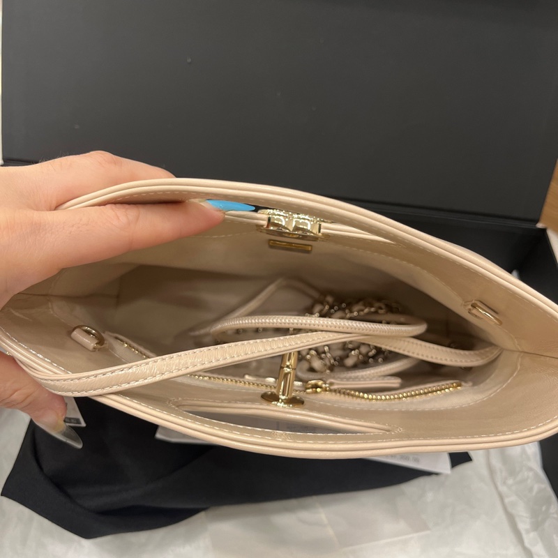 Chanel 31bag mini  25p 米色-3