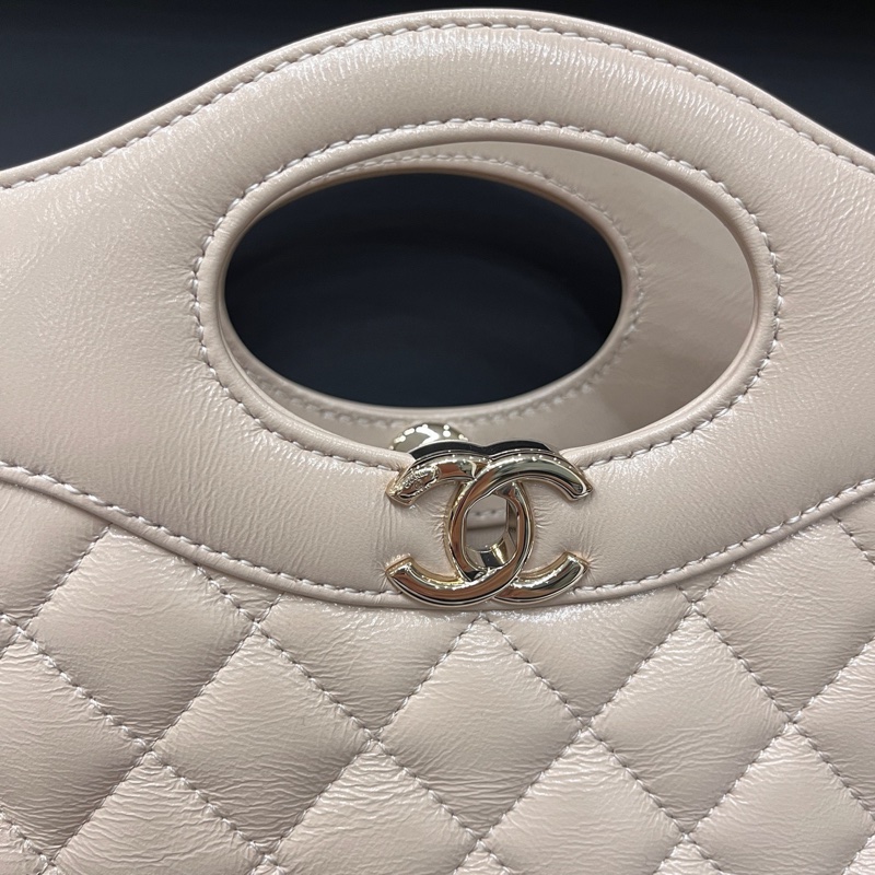 Chanel 31bag mini  25p 米色-6