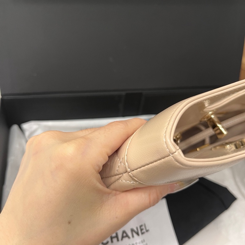 Chanel 31bag mini  25p 米色-7