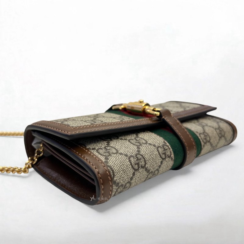 GUCCI包包 Jackie 1961系列緹花鍊條包652681-5