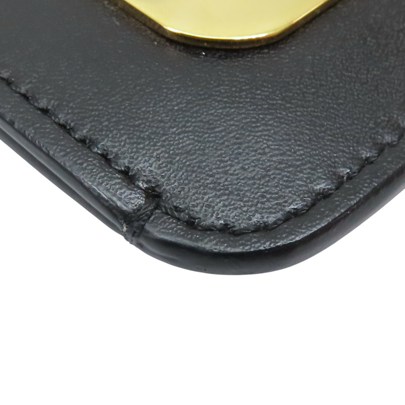 黑色 羊皮 手拿包【FENDI 芬迪】 8M0341-11