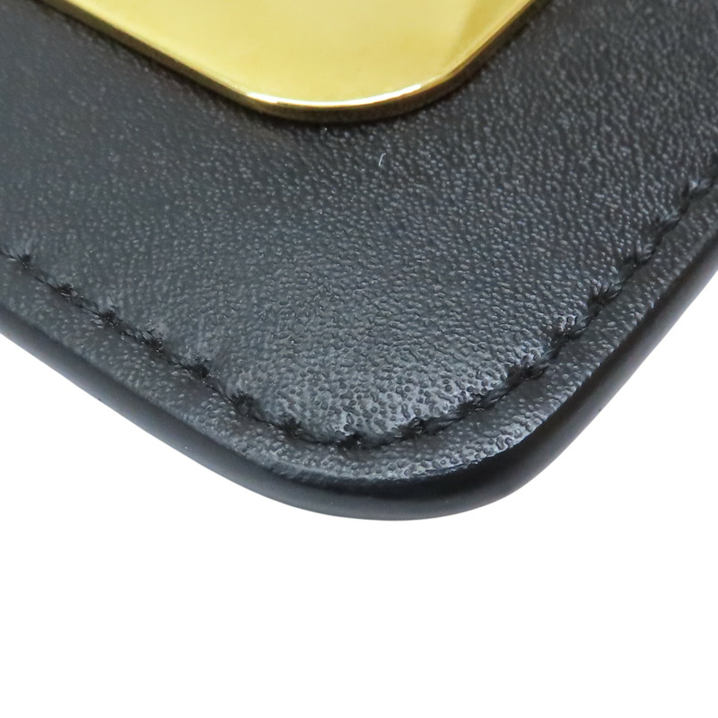 黑色 羊皮 手拿包【FENDI 芬迪】 8M0341-14