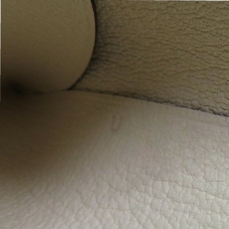 奶油白 swift牛皮 Calvi Duo 零錢包 U刻【HERMES 愛馬仕】-7