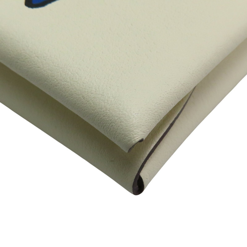 奶油白 swift牛皮 Calvi Duo 零錢包 U刻【HERMES 愛馬仕】-13